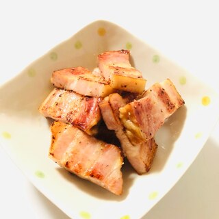 ブロックベーコンsimple焼き